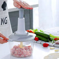 Manual Push Food Chopper – Compact Kitchen Helper