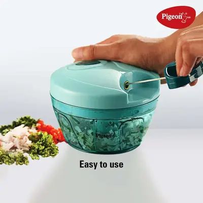 Premium Manual Pull-Cord Food Chopper – Quick & Easy Vegetable Cutter